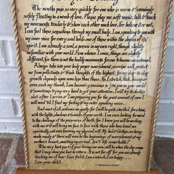 The Scroll Shop “Baby’s Coming” Decor - Picture 4 of 13